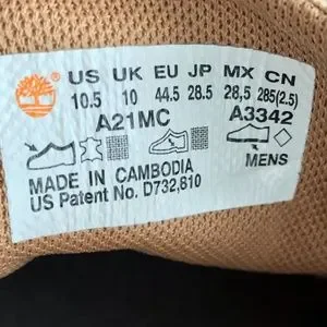 Timberland | Shoes | Sz 5 Timberland Desert Boots Tan Canvas  display picture 1